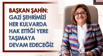 Başkan Şahin'den yeni yıl mesajı