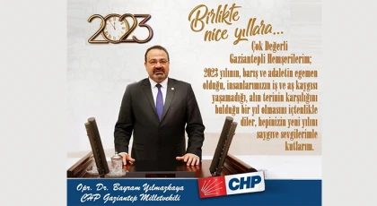 Bayram Yılmazkaya'dan Yılbaşı mesajı