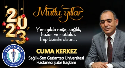 Cuma Kerkez'den Yılbaşı Kutlaması