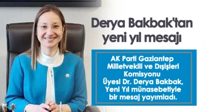 Derya Bakbak'tan yeni yıl mesajı