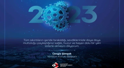 GAOSB'den yılbaşı kutlaması