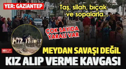 Gaziantep’te akrabalar arasında kız alıp verme kanlı bitti