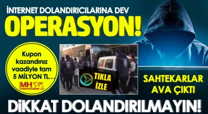 Gaziantep'te internet üzerinden kupon kazandınız vaadiyle dolandırıcılık...