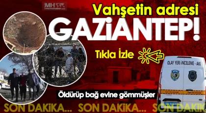 Gaziantep'te kan donduran cinayet! Öldürüp...