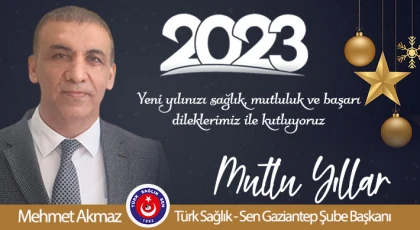 Mehmet Akmaz Yeni Yıl Mesajı