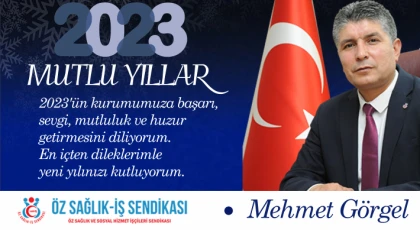 Mehmet Görgel'den Yılbaşı Mesajı
