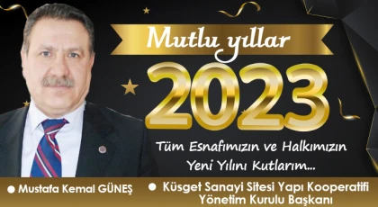 Mustafa Kemal Güneş'ten Yılbaşı Kutlaması