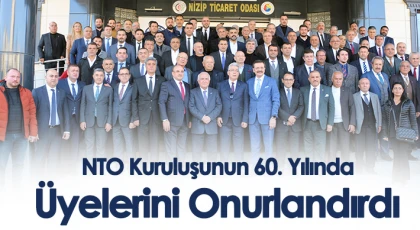 NTO Kuruluşunun 60. Yılında Üyelerini Onurlandırdı