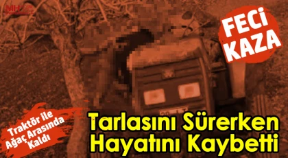 Tarlasını Sürerken Hayatını Kaybetti