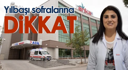 Yılbaşı sofralarına dikkat