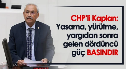 CHP'li Kaplan'dan 10 Ocak mesajı