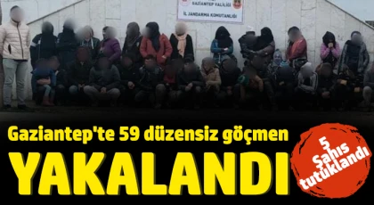 Düzensiz göçmen organizatörü 5 şahıs tutuklandı