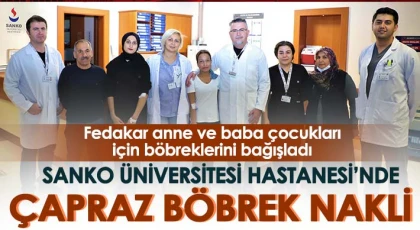 Fedakar anne ve baba çocukları için böbreklerini bağışladı