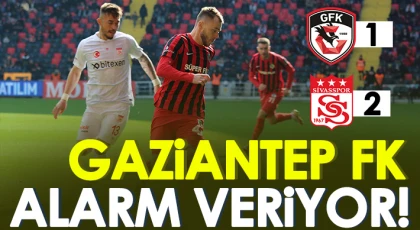 Gaziantep FK: 1 - DG Sivasspor: 2