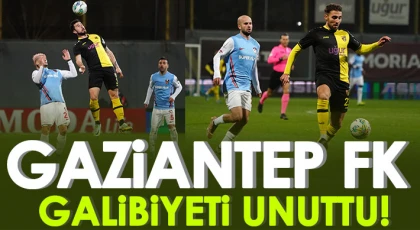 Gaziantep FK Galibiyete Hasret!