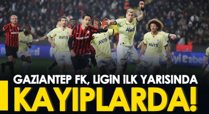 Gaziantep FK Galibiyete Hasret! Gaziantep FK - Fenerbahçe : 1 - 2