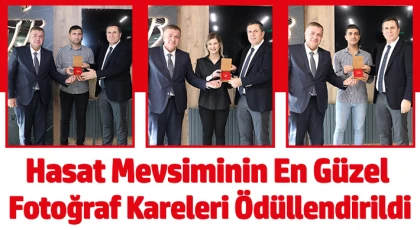 Hasat mevsiminin en güzel fotoğraf kareleri ödüllendirildi