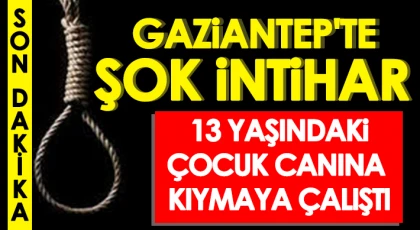  İpten alınan çocuğun hayati tehlikesi devam ediyor