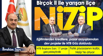 Nizip’in ürünleri dünyaya açılıyor