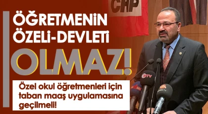 Özel okul öğretmenleri için taban maaş uygulamasına geçilmeli!