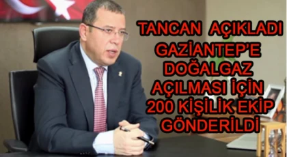 Bakan Yardımcısı Tancan "200 Kişilik Ekip Gönderdik"