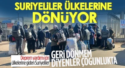 Binlerce Suriyeli sınır kapısına akın etti