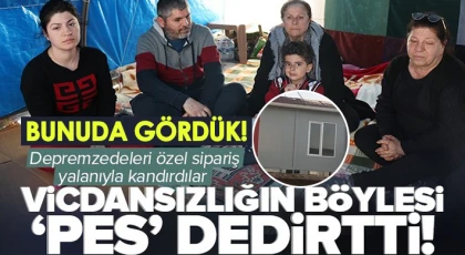 Dolandırıcıların Yeni Yöntemi ‘Depremzedelere özel konteyner’