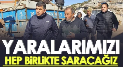 Fadıloğlu ile Duran, kırsaldaki mahalleleri de ziyaret ediyor