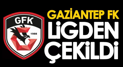 Gaziantep FK da ligden çekildi...