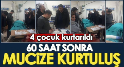 Gaziantep'te  Mucize Kurtuluş