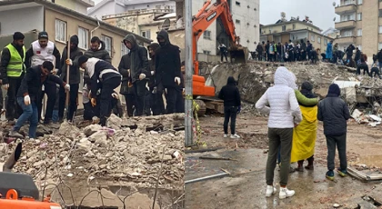 Gaziantep'teki Depremde Mucize Kurtuluş...