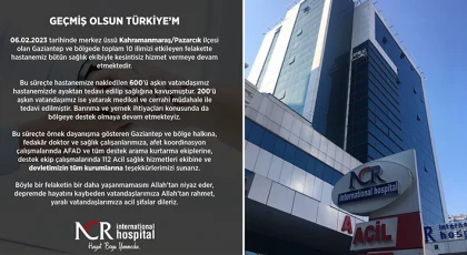 GEÇMİŞ OLSUN TÜRKİYE'M