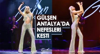 Gülşen konserine Antalyalılar akın etti