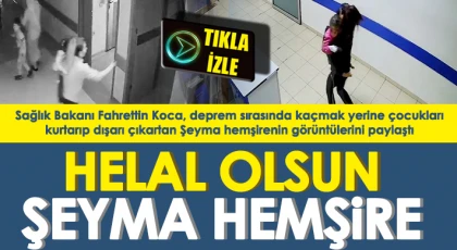 Helal olsun Şeyma hemşire