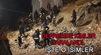 İşte Gaziantep'teki Deprem Yaralılarımız