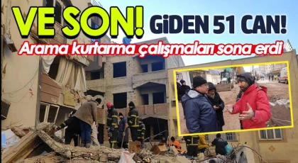 Nizip'te arama kurtarma çalışmaları sona erdi