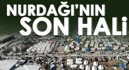 Nurdağı’nda çadırların ardından konteynırlar da kurulmaya başlandı