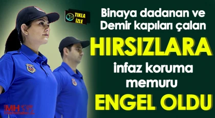 Örnek infaz koruma memuru bir kez daha hızır gibi yetişti