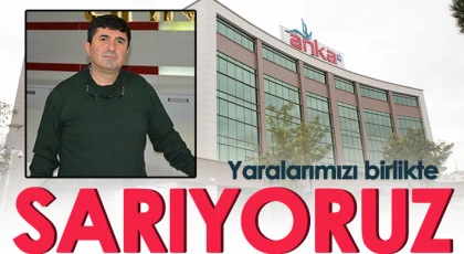 Yaralarımızı birlikte sarıyoruz...