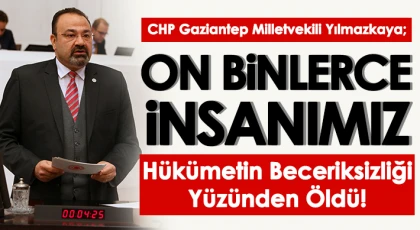 Yılmazkaya Sert Konuştu!