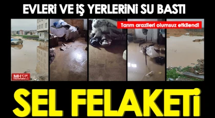 Aşırı Yağış Araban’ı Vurdu!