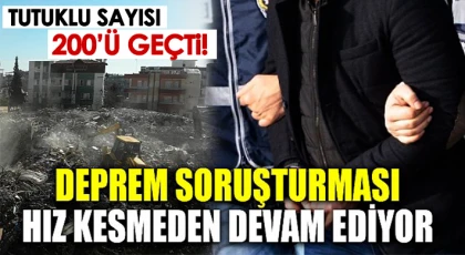 Depremde Yıkılan Binalarla İlgili Tutuklu Sayısı Artıyor