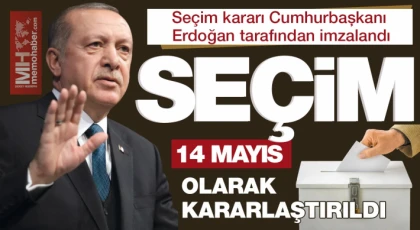 Erdoğan kararı imzaladı