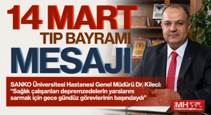 Kileci'den 14 Mart Tıp Bayramı mesajı