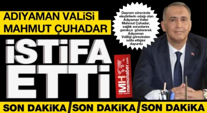 O Vali affını istedi istifa etti