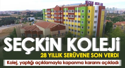 Seçkin Koleji veda ediyor