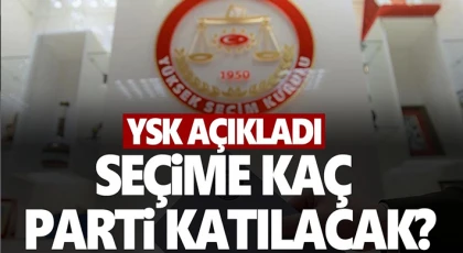 YSK açıkladı: Seçime 36 siyasi parti katılabilecek