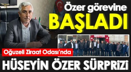 Ziraat Odası seçimlerini Hüseyin Özer kazandı
