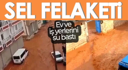 4 ilçede sağanak sele neden oldu