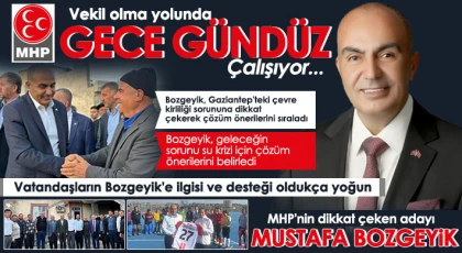 Bozgeyik, Gaziantep'teki ulaşım sorununa dikkat çekti